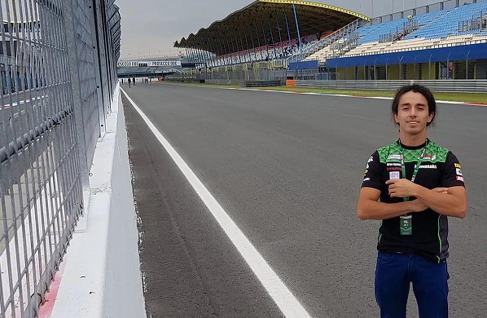 El piloto mendocino, Joel Romero ya está instalado en el circuito de Assen donde se disputará una nueva fecha del Mundial de Superbike.
