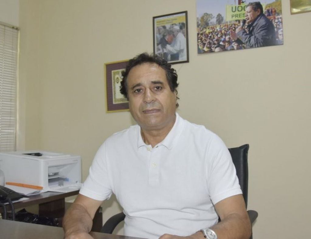 Secretario general de la Uocra, César Trujillo (web).