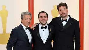 El equipo de Argentina, 1985 llegó a la alfombra roja de los Premios Oscar