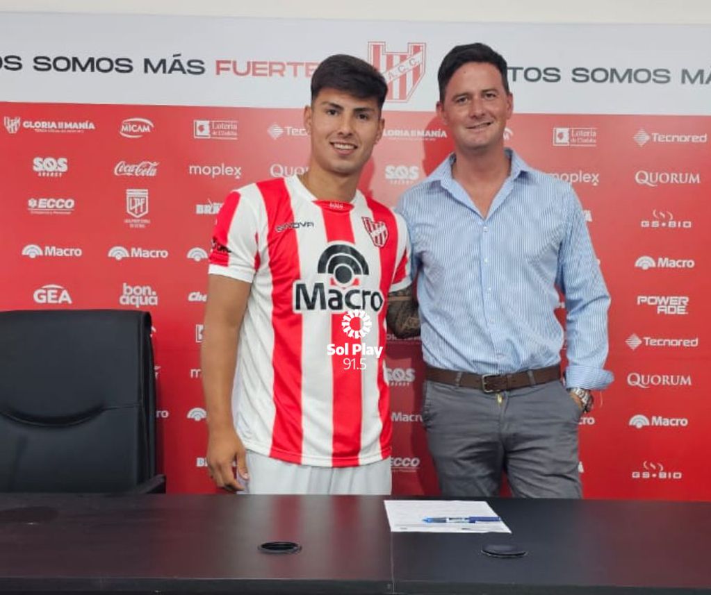 Stéfano Moreyra firmó su contrato con Instituto luego de rescindir con Colón de Santa Fe