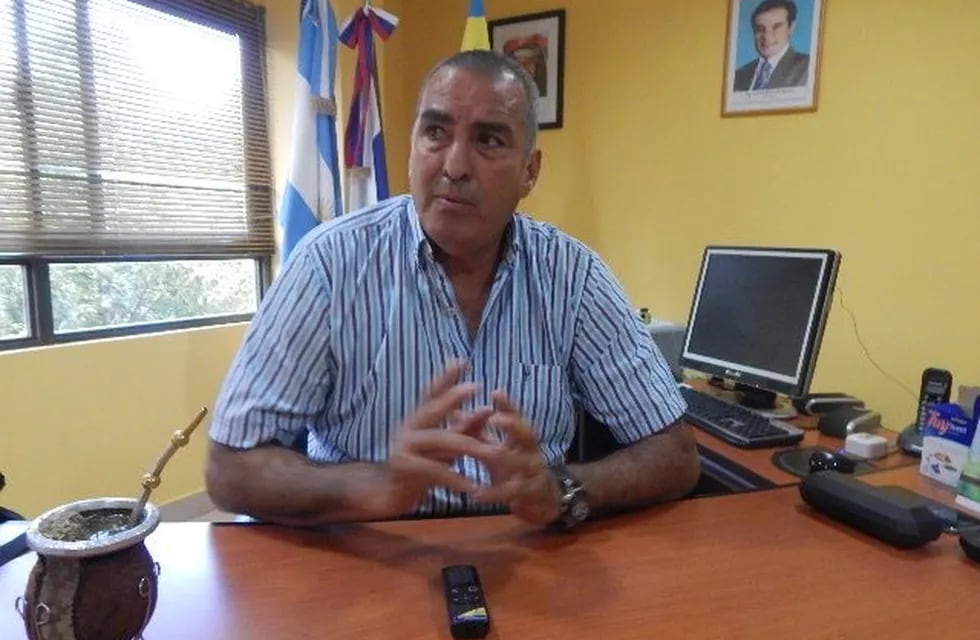 Norberto Aguirre, intendente de Eldorado. Va por su sexto mandato en las elecciones provinciales y ahora quiere que la Facultad de Medicina se instale en Eldorado. (CIMECO)