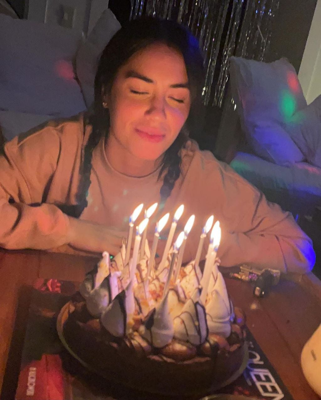 Cuál es la torta que Lali eligió para festejar su cumpleaños