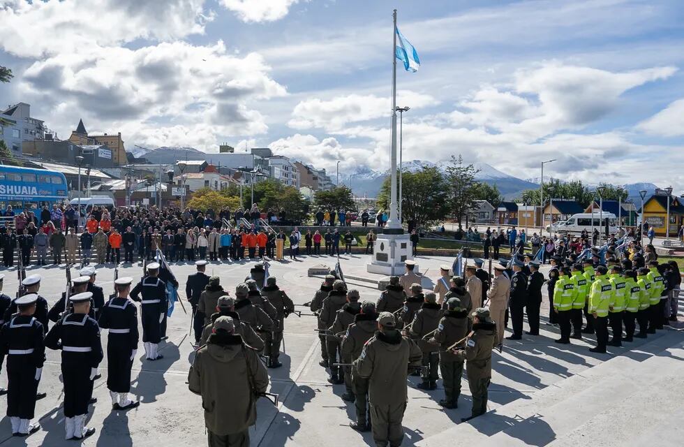 Ushuaia realizó el acto conmemorativo por el Día de la Antártida Argentina