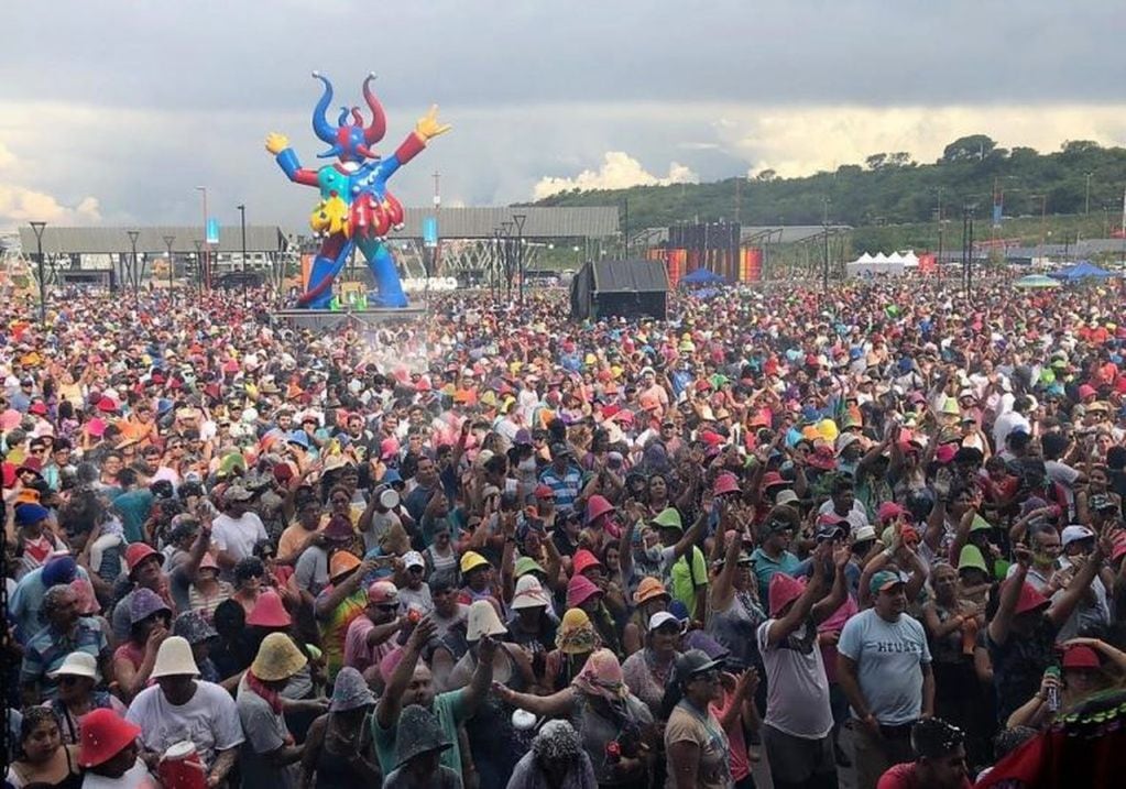 Una multitud asistió al festival de Los Tekis el año pasado en San Salvador de Jujuy.