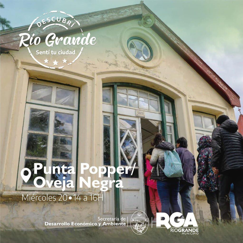 Se invita a vecinos y visitantes a disfrutar de dos salidas programadas para esta semana a través del programa “Descubrí Río Grande, Sentí tu ciudad”.