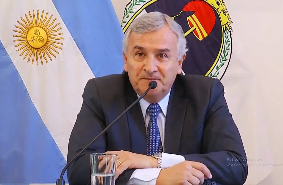 Gerardo Morales, gobernador de la Provincia de Jujuy.