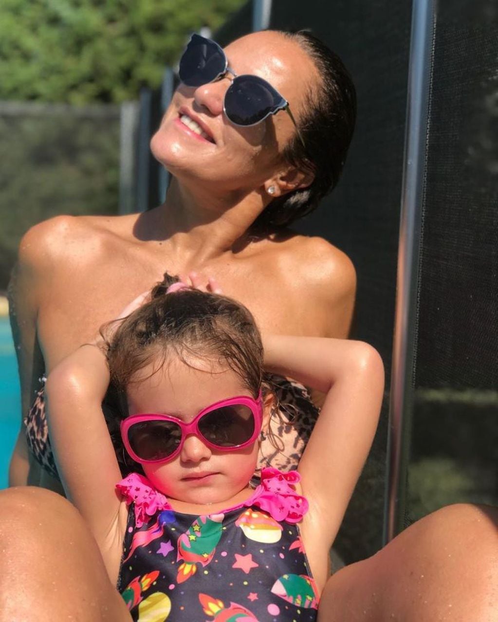 María Fernanda Callejón y su hija Giovanna.  (Instagram)