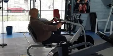 Abuelo fitness: con 86 años decidió empezar el gimnasio por la inseguridad en Córdoba