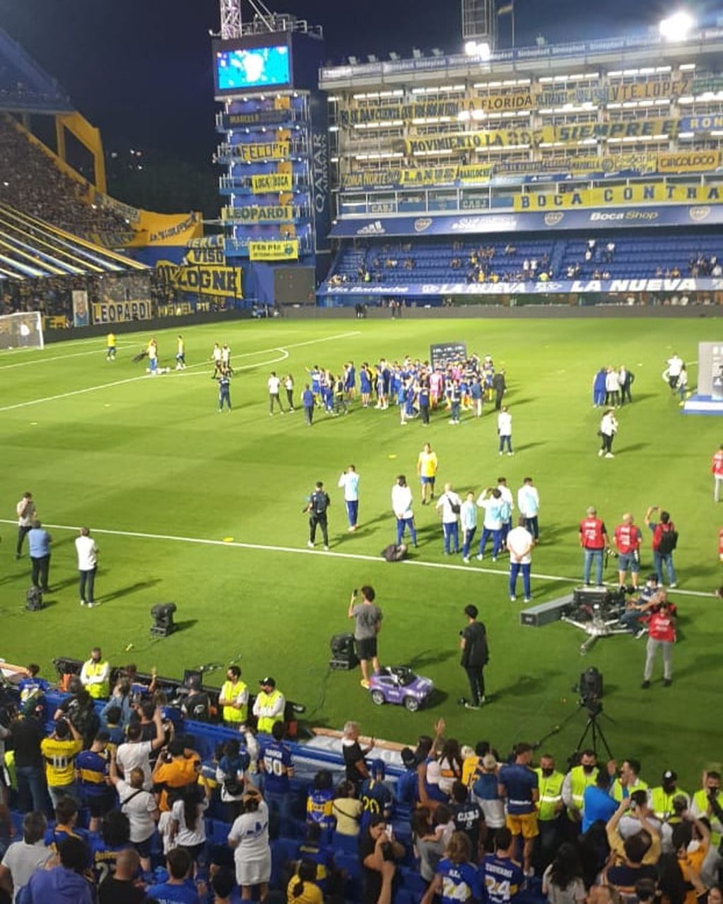 Boca Juniors y una goleada histórica.
