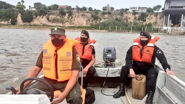 Guardia Rural Los Pumas realiza patrullajes en el río Paraná