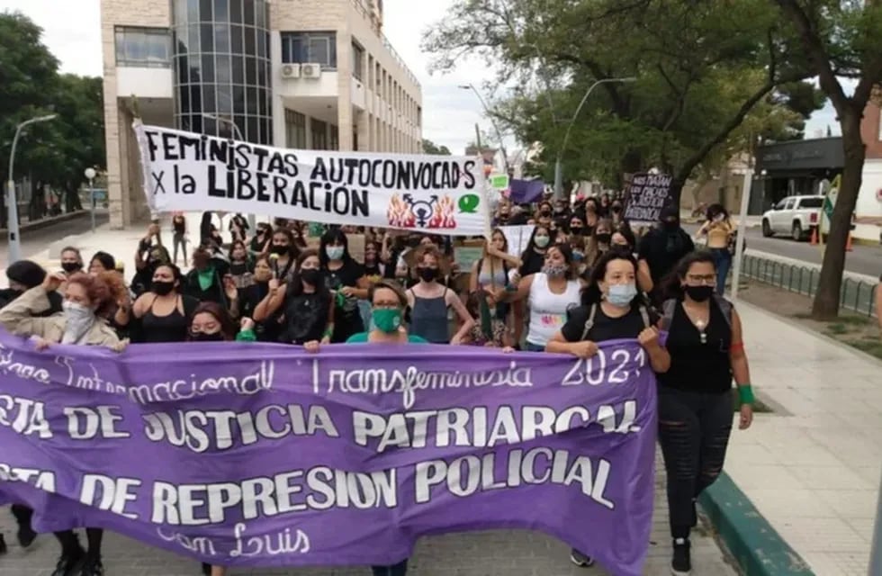 San Luis marchó junto al resto del país por una Justicia con perspectiva de género
