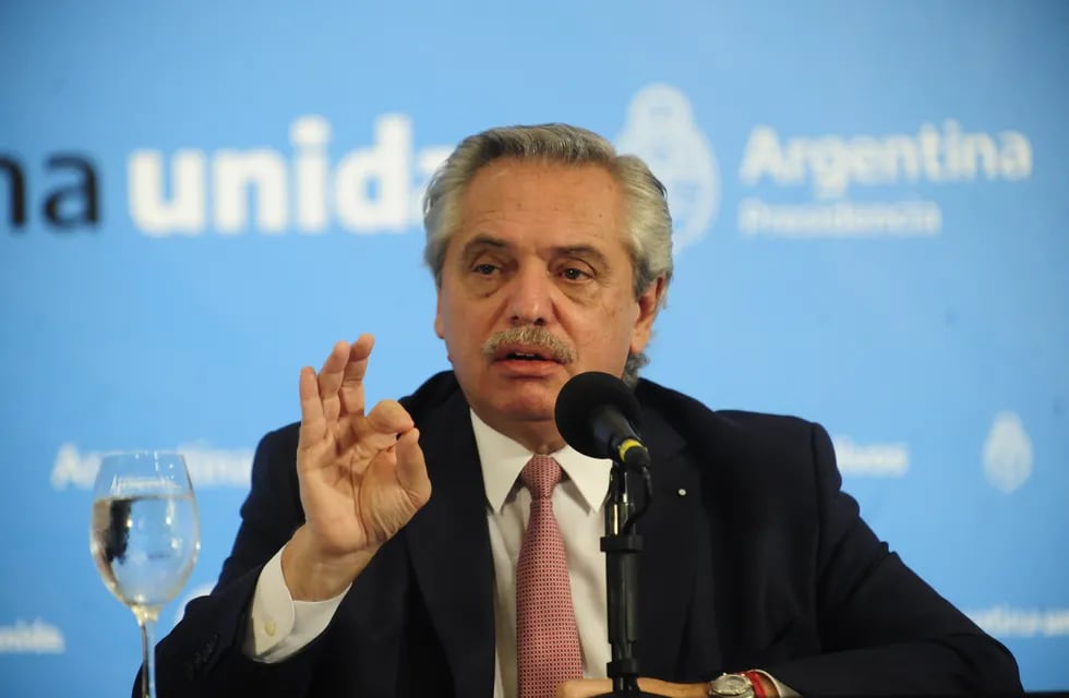 Alberto Fernández se refirió en conferencia de prensa acerca de la situación en Jujuy. Foto: Clarín.