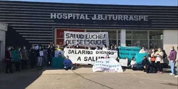 Protesta de Personal de Salud