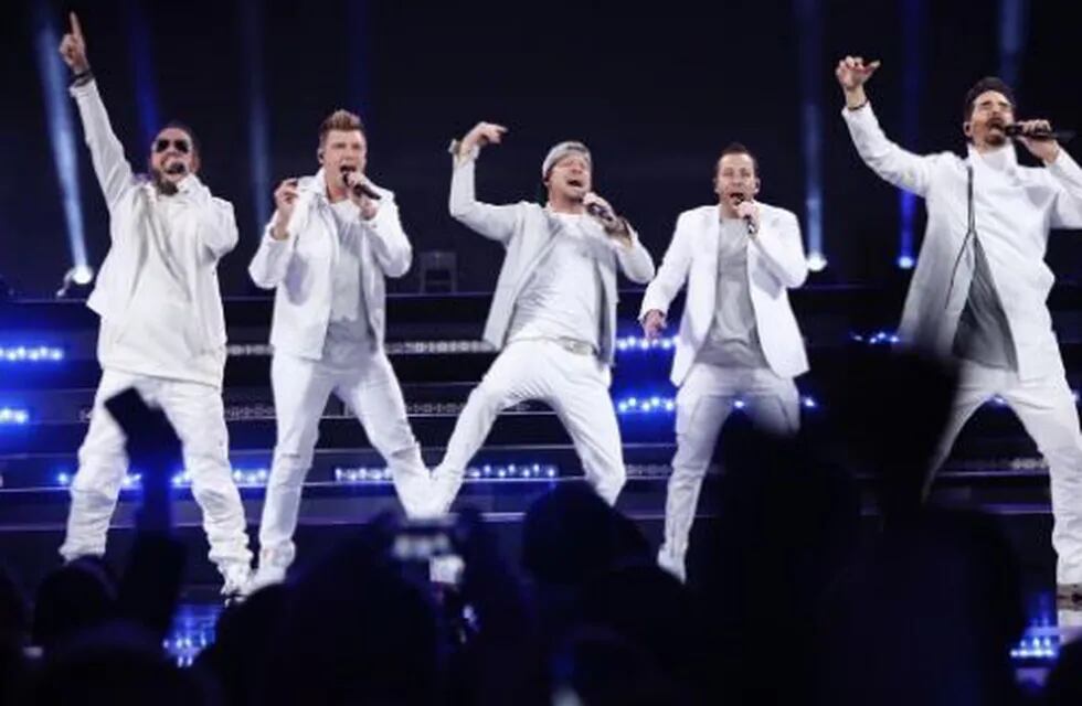 El show de los Backstreet Boys en Viña del Mar. (Foto: Twitter)