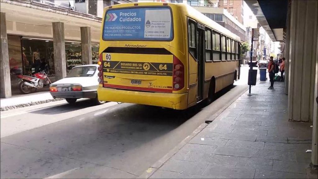 Colectivo de la empresa Rosario Bus.