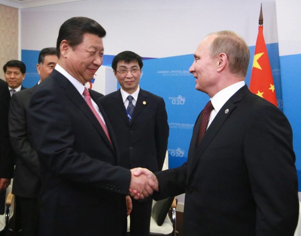 Xi Jiping y Vladimir Putin están del lado de Nicolás Maduro (EFE).