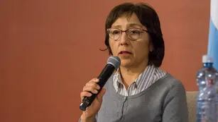Rosa Dávila, ministra de Salud de San Luis
