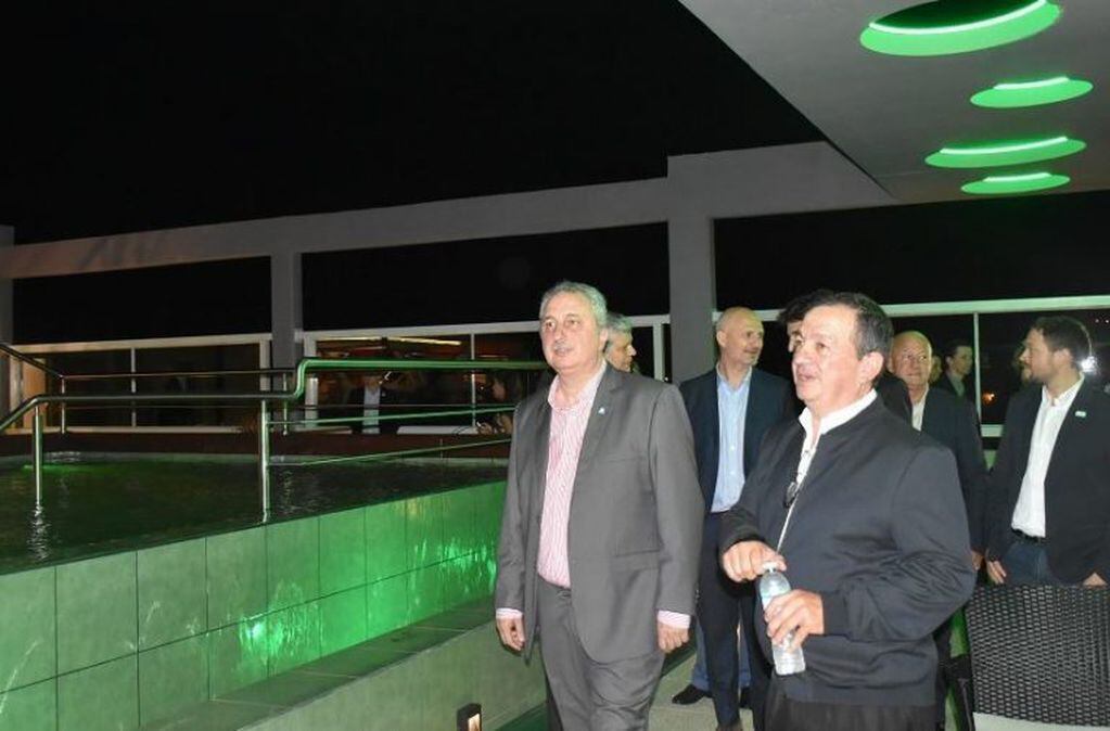 Passalacqua participó de la inauguración de un nuevo hotel en Iguazú. (Foto: Misiones Online)