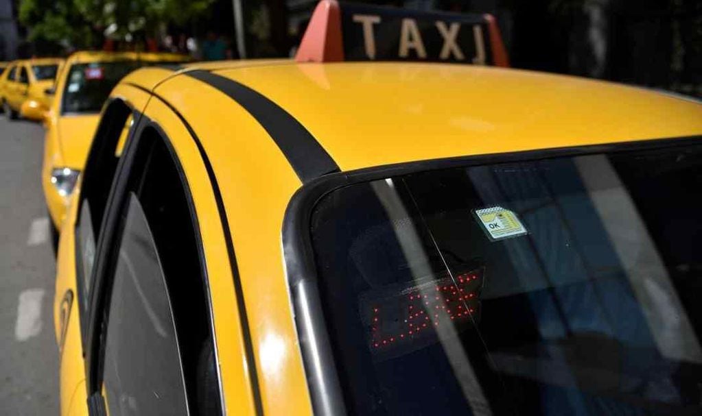 La supuesta delincuente escapó en un taxi (Imagen de archivo)