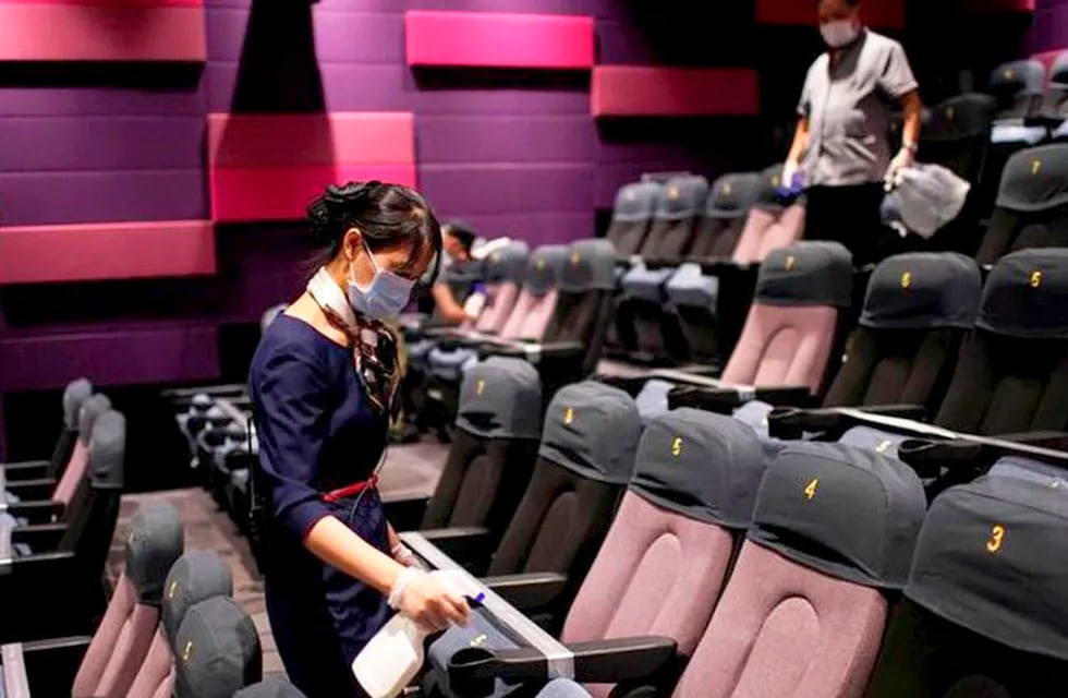 Aprobaron los protocolos sanitarios para la apertura de las salas de cine en Salta (imagen ilustrativa)