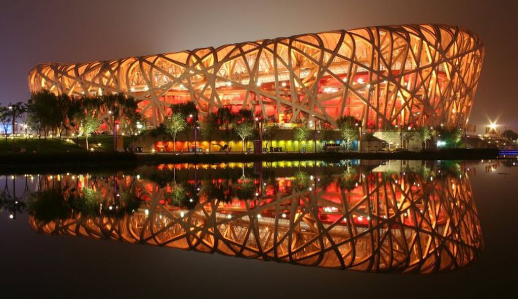 Estadio Nacional De Pekín (China).