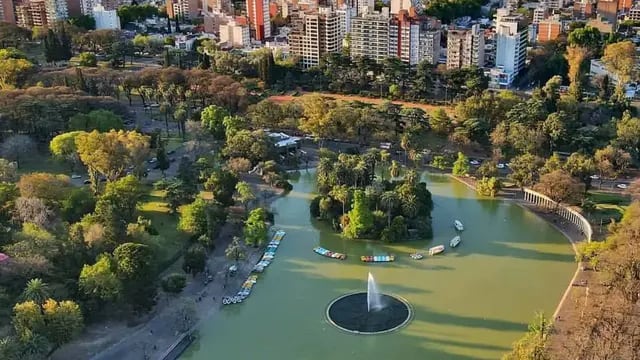 El Laguito del Parque Independencia de Rosario