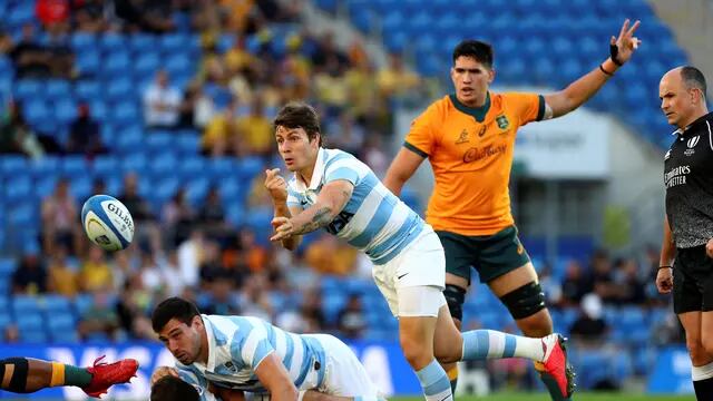 Pumas: Gonzalo Bertranou, medio scrum argentino.