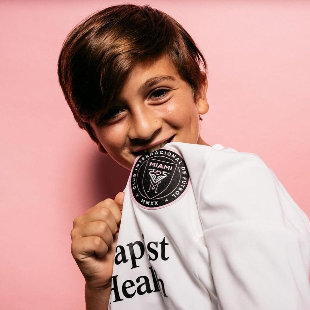 Thiago Messi cumple 11 años y su madre le dedicó unas tiernas palabras en Instagram.