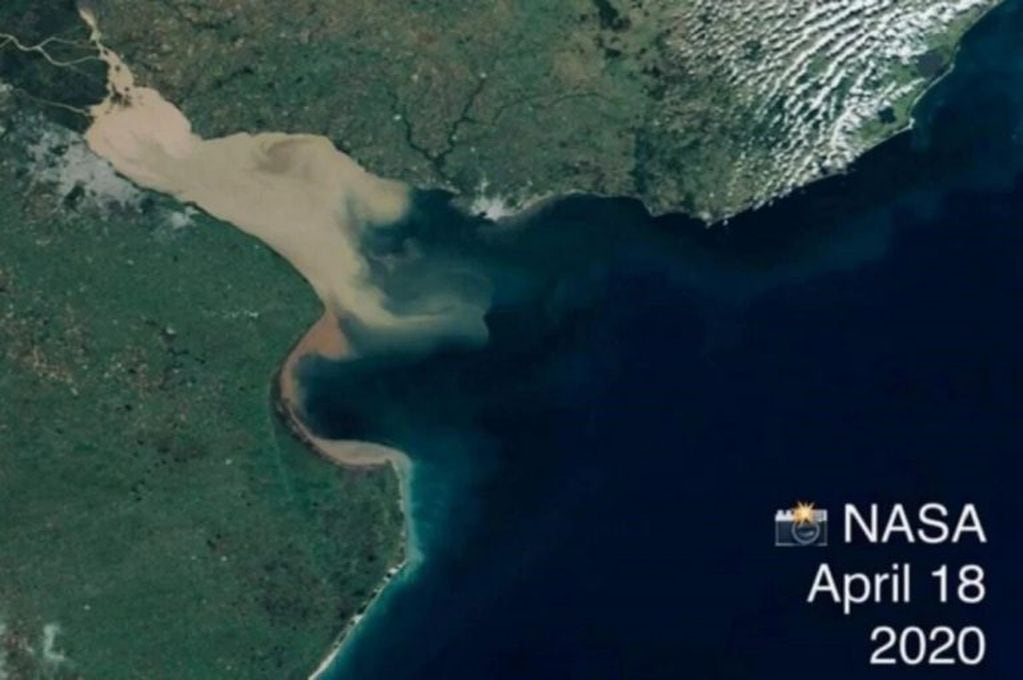 Buenos Aires desde el espacio. (NASA)