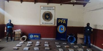 Dos individuos detenidos por tráfico de droga en Eldorado