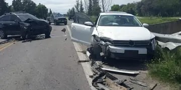 Accidente vial sobre ruta 40