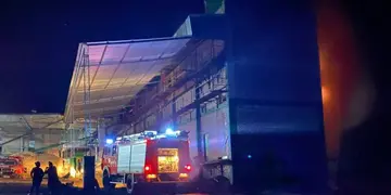 San Pedro: Bomberos sofocaron principio de incendio en una Cooperativa Yerbatera