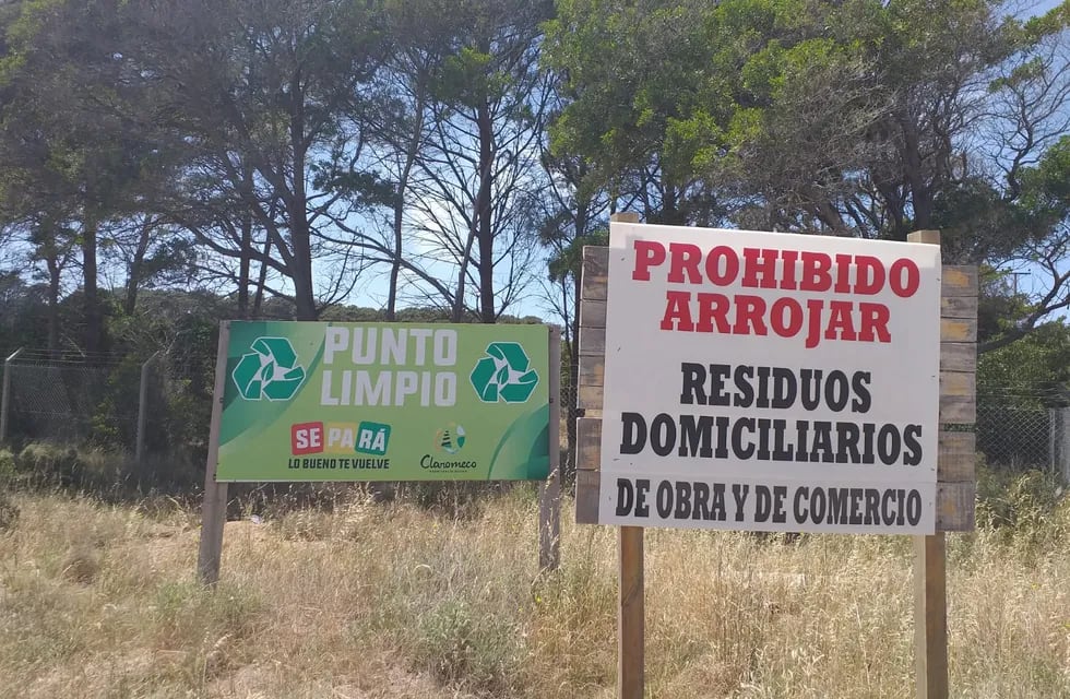Se prohíbe arrojar residuos en la Estación Forestal de Claromecó