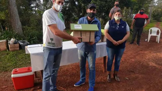 Capacitan a productores de Campo Grande sobre uso sustentable de la miel de Yateí