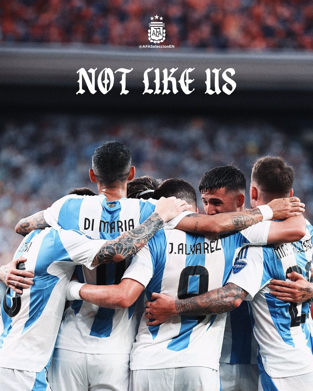 La indirecta de la Selección Argentina para Drake
