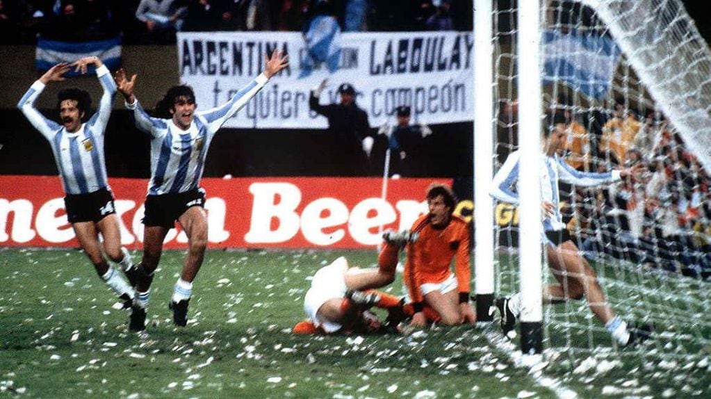 Argentina ganó su primera Copa del Mundo ante Países Bajos, en 1978. (Foto: La Voz del Interior/archivo)