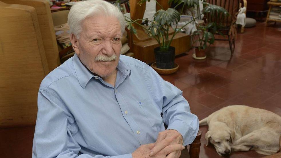 Falleció, a los 98 años, el reconocido artista mendocino Luis Quesada. Archivo Los Andes