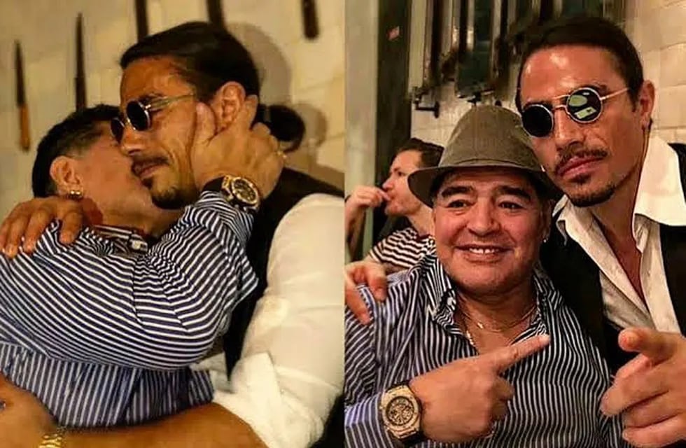 El chef Salt Bea reservó una mesa de por vida en su restaurante en honor a Diego Maradona.