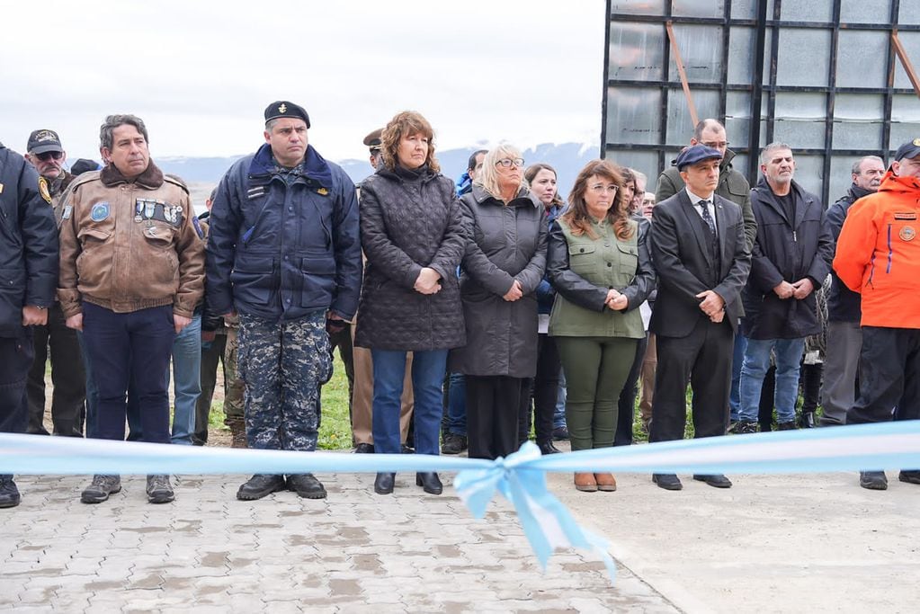 Inauguraron el destacamento policial “Soberanía Nacional” en Puerto Almanza