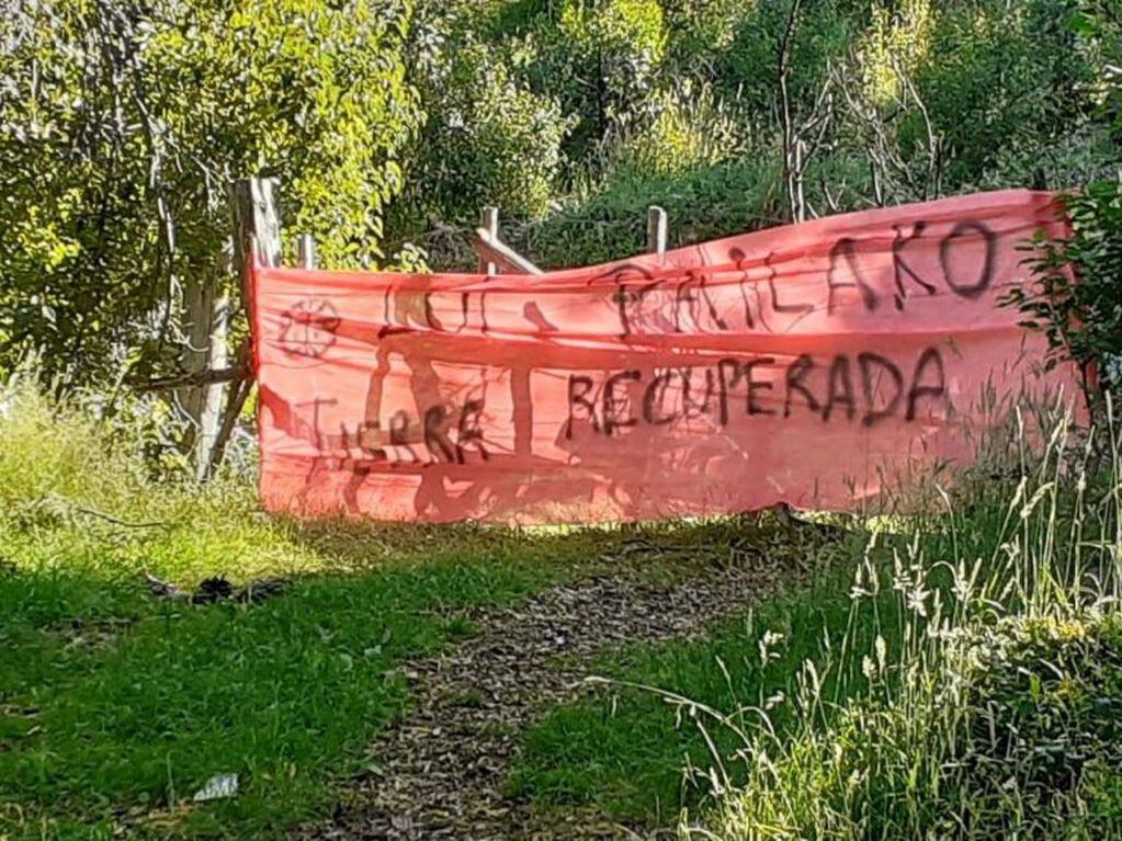 Toma Mapuche Parque Nacional Los Alerces donde se inicio el ataque.