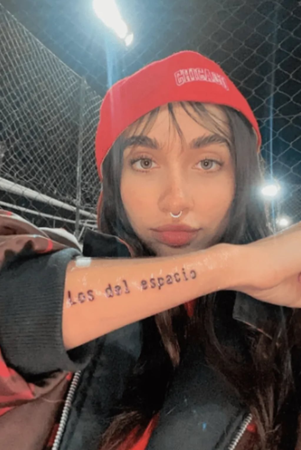 María Becerra y su tatuaje de "Los del espacio"