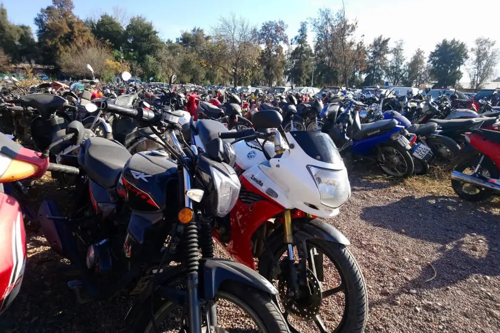 Remate de motos en Córdoba.