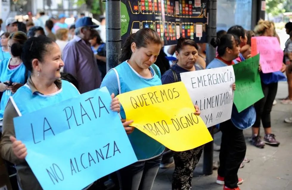 Organizaciones sociales en La Plata.