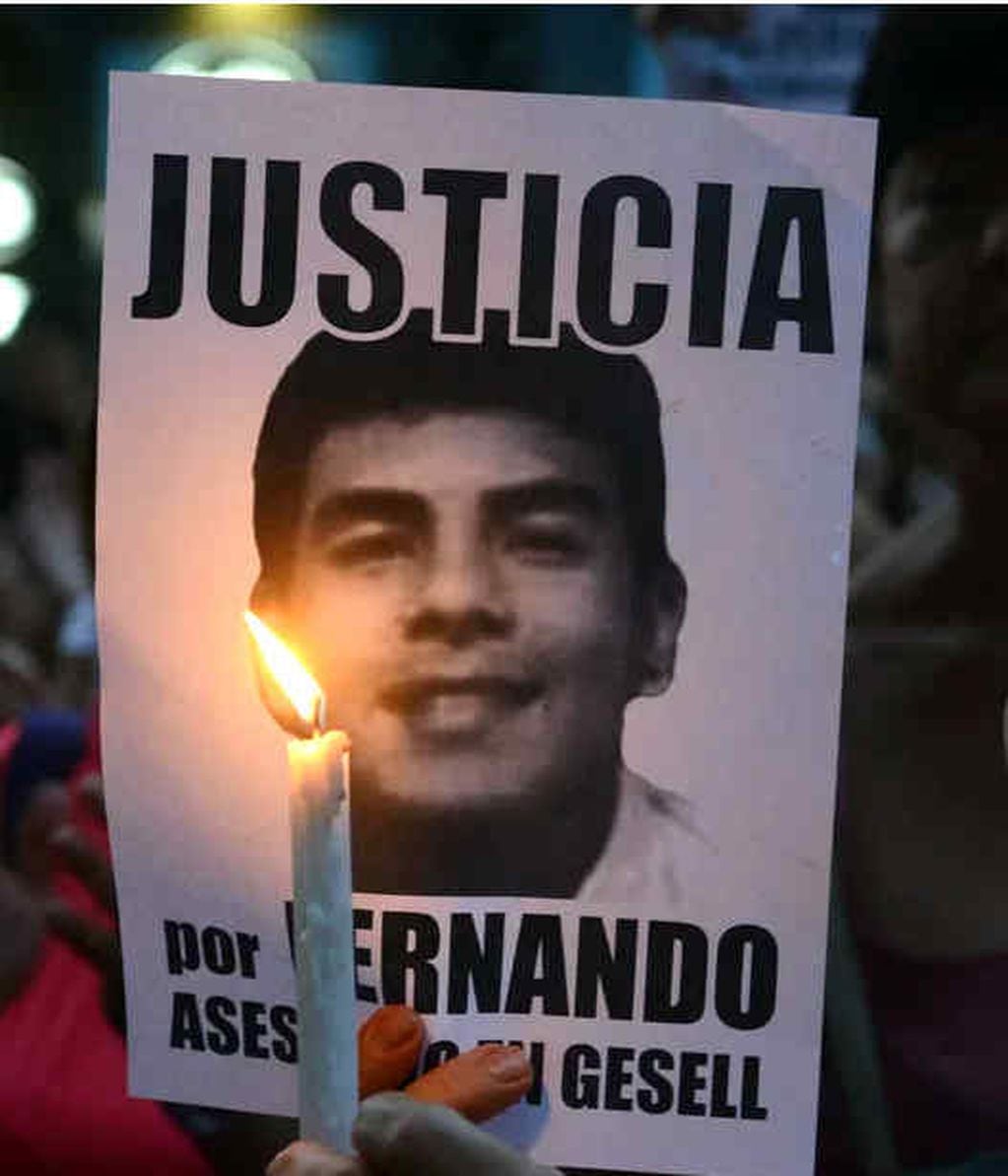Los pedidos de justicia por el crimen de Fernando Báez Sosa.