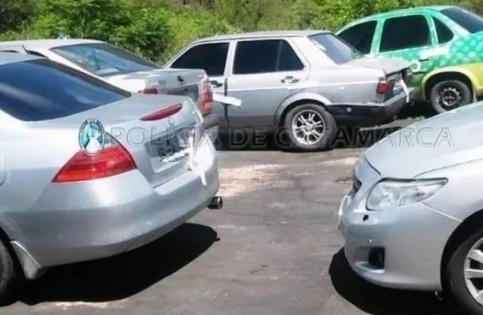 La Policía de Catamarca secuestró más de 160 vehículos (Foto: Policía de Catamarca)