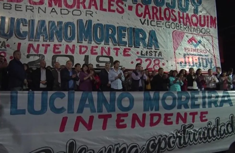 Lanzamiento de candidatos en Monterrico