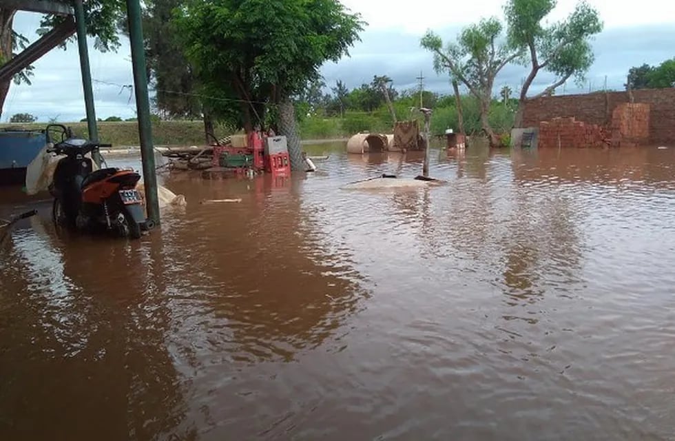 Apolinario Saravia se mantiene en alerta por las inundaciones. (Web)