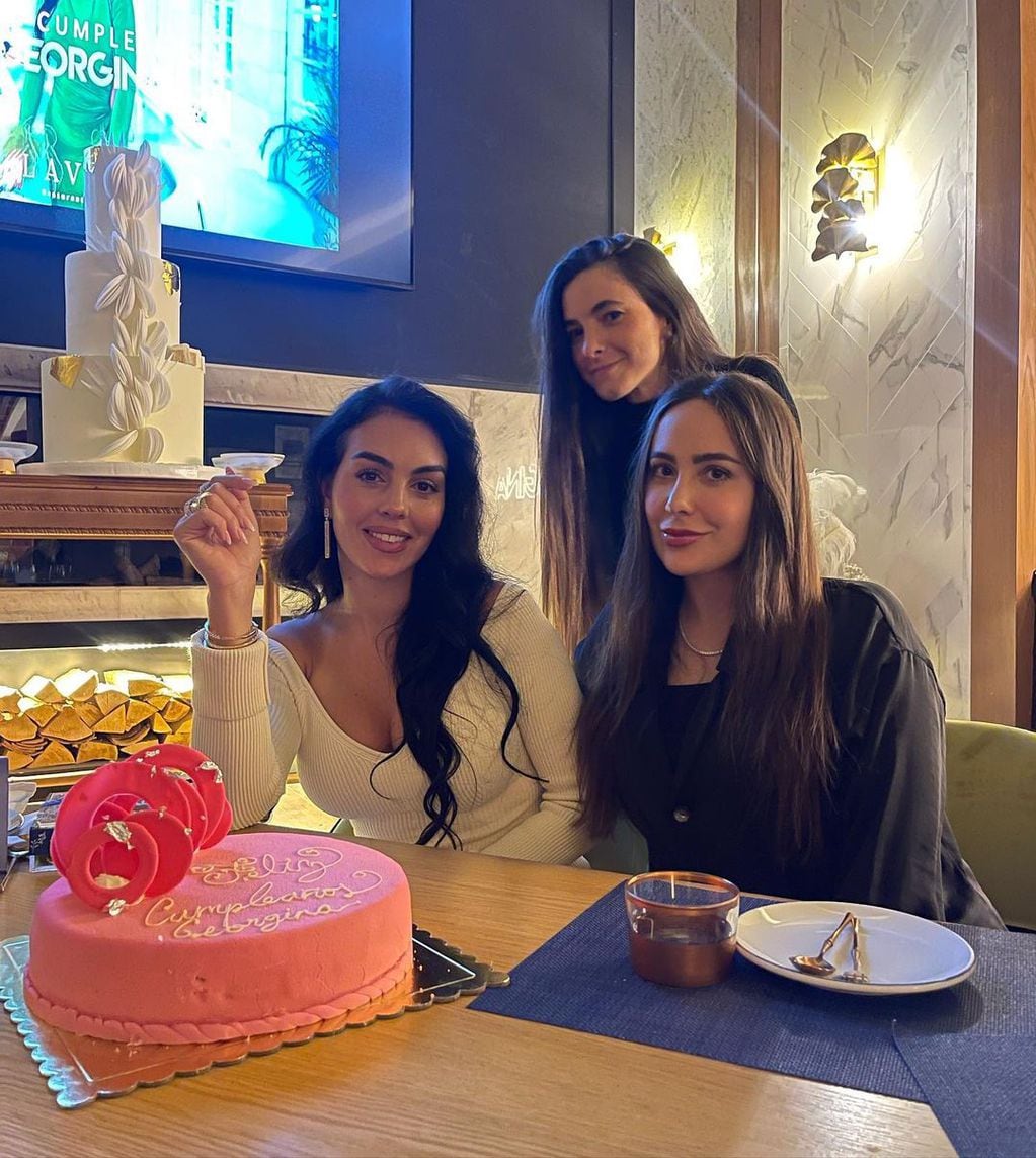 Georgina Rodríguez celebró su cumpleaños en Arabia Saudita