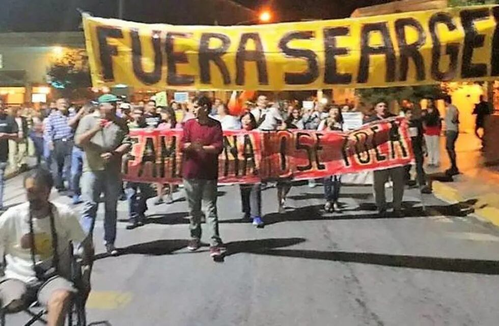 Marcha en Chilecito