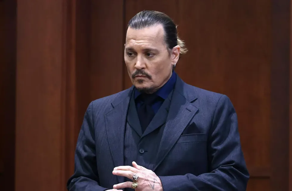 Johnny Depp en el juicio contra Amber Heard por difamación